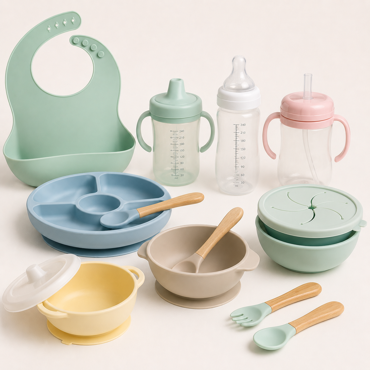 Vaisselle bébé : lunchbox, gourdes et couverts b.box - BabyBoss.ma Maroc