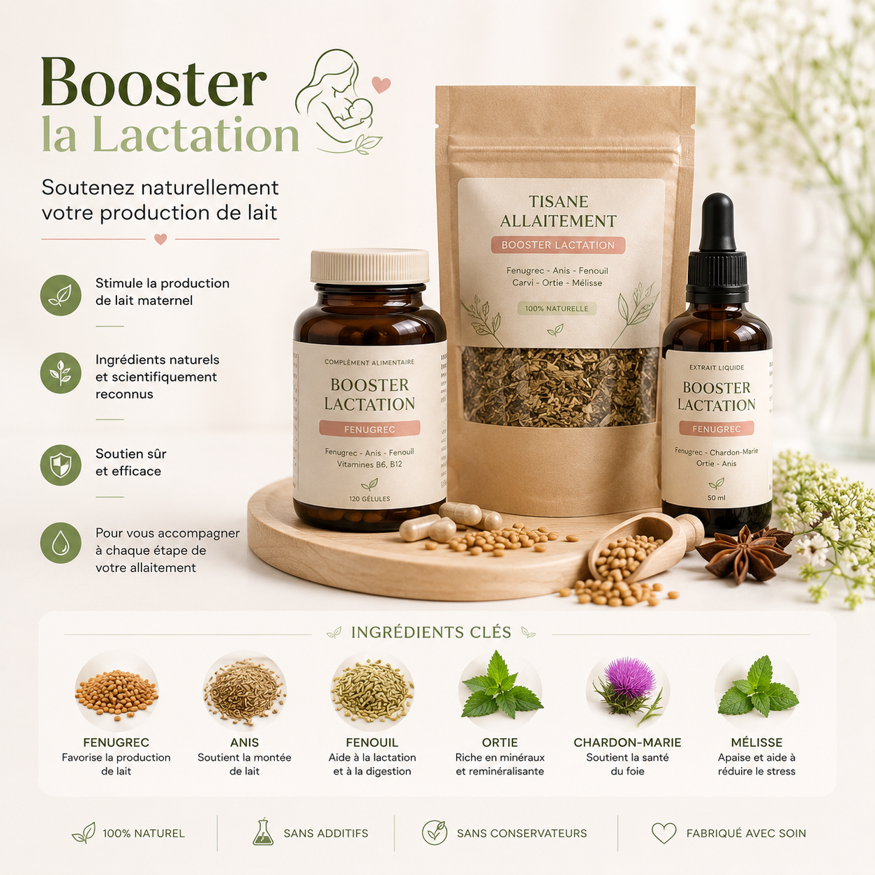 Booster la Lactation