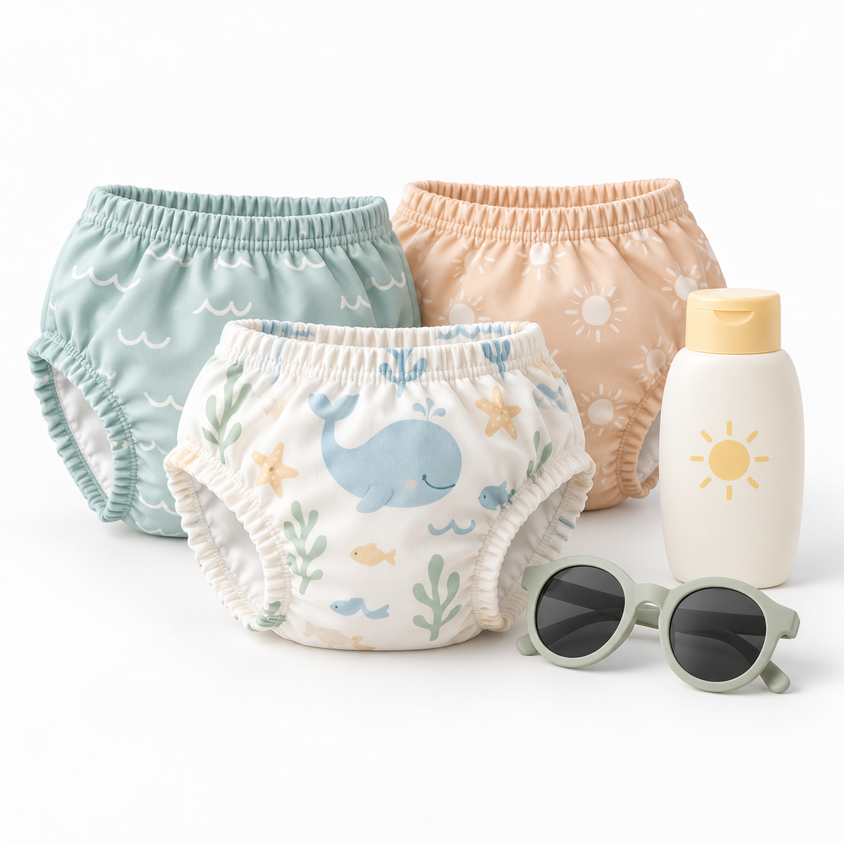 Couches de piscine et été bébé - BabyBoss.ma