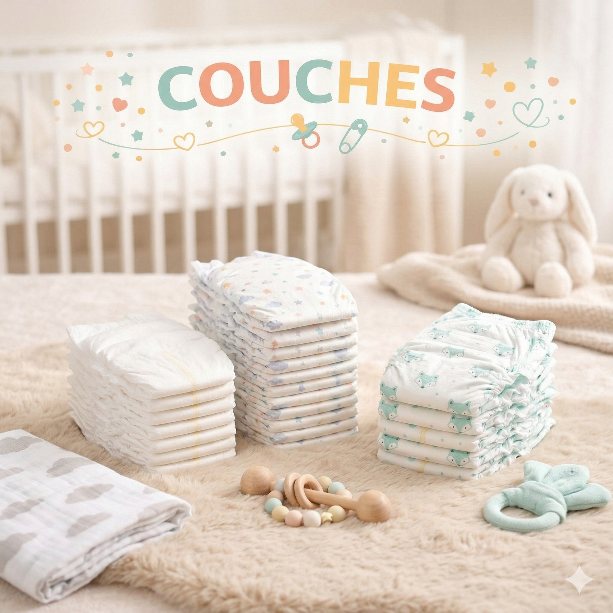 Couches pour bébé
