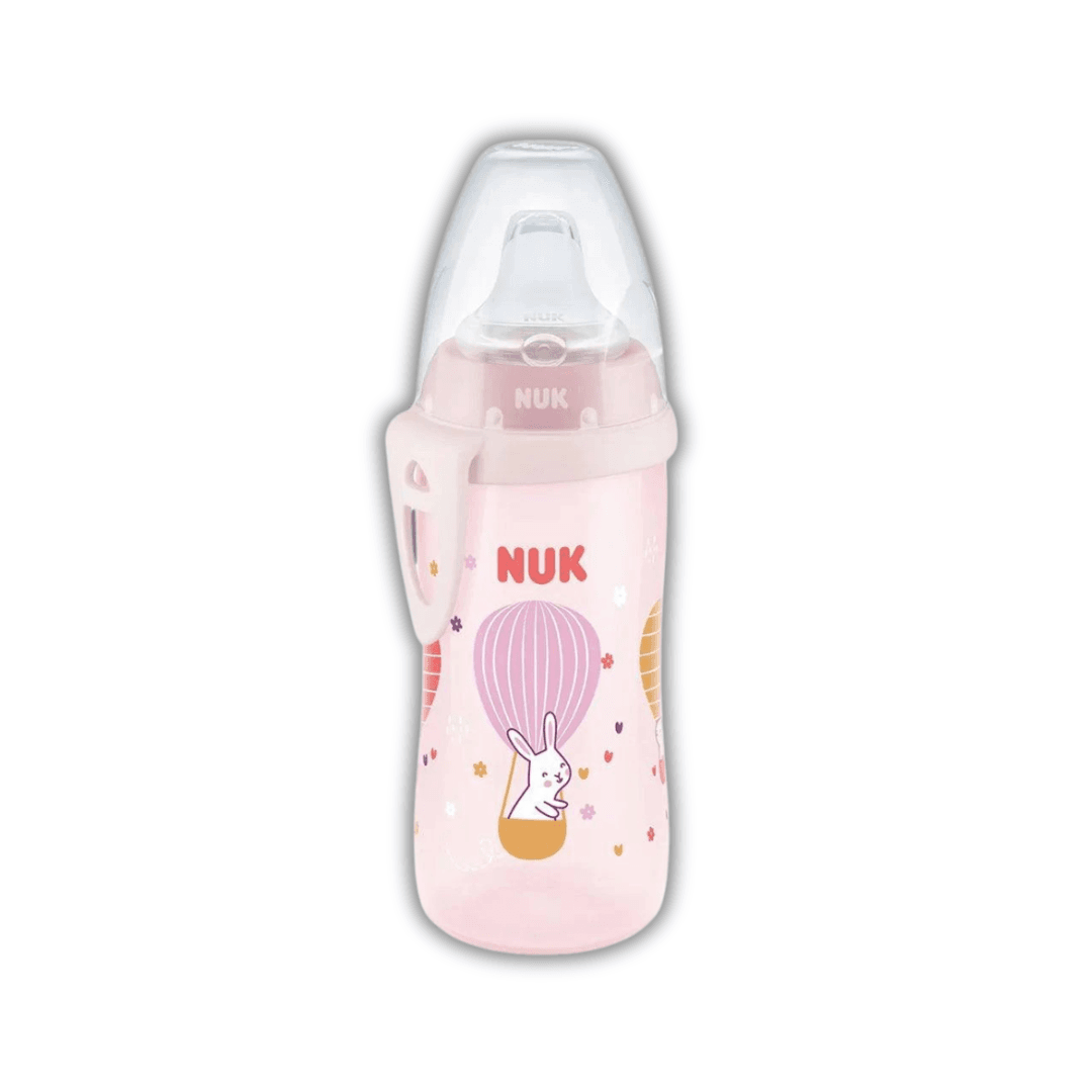 Active Cup 300ml NUK 12M+ - Rose - NUK - Tasses pour bébé Maroc -www.babyboss.ma