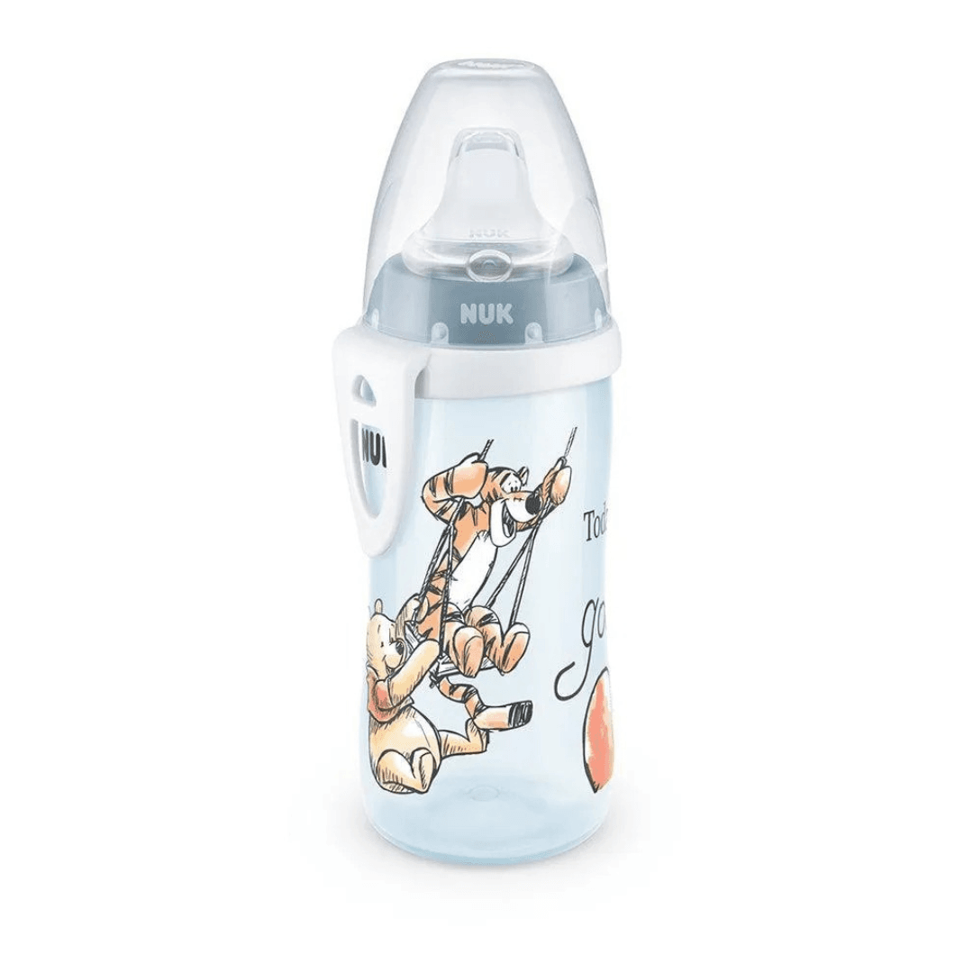 Active Cup Winnie 300ml NUK 12M+ Bleu - NUK - Tasses pour bébé Maroc -www.babyboss.ma