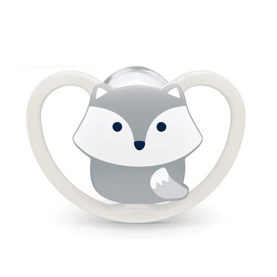 Nuk Sucette Space Silicone Renard 0-6 Mois - NUK - pour bébé Maroc -www.babyboss.ma