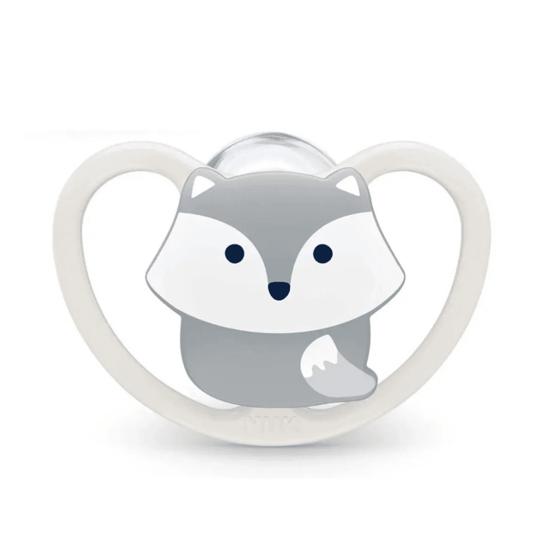 Nuk Sucette Space Silicone Renard 0-6 Mois - NUK - pour bébé Maroc -www.babyboss.ma