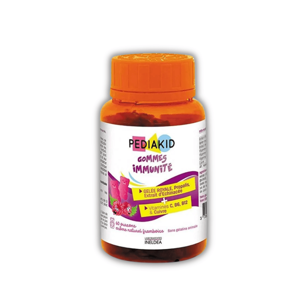 PEDIAKID Gommes Immunité - 60 Pièces 138g - PEDIAKID - Vitamines pour bébé Maroc -www.babyboss.ma