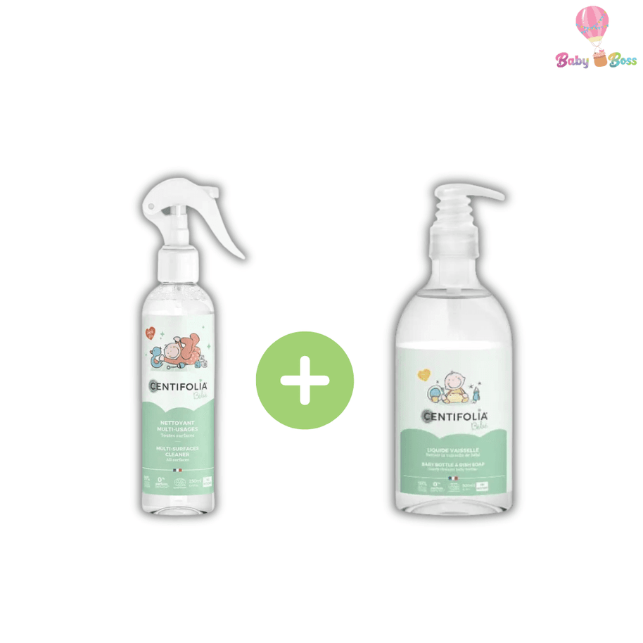 Pack Centifolia - Fast Bundle - Détergent Bébé pour bébé Maroc -www.babyboss.ma