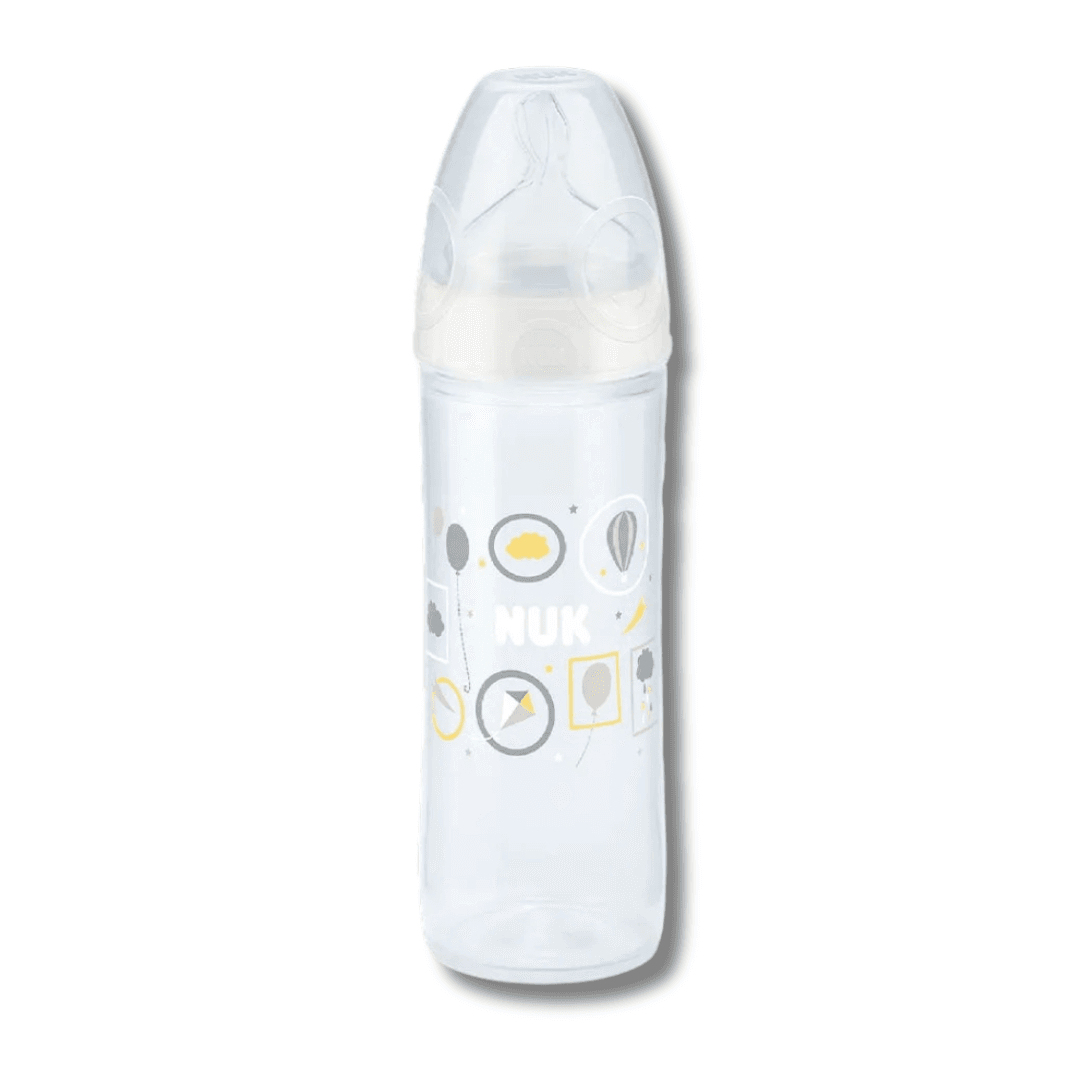Biberon Classic Love NUK 6-18M - Blanc - NUK - pour bébé Maroc -www.babyboss.ma