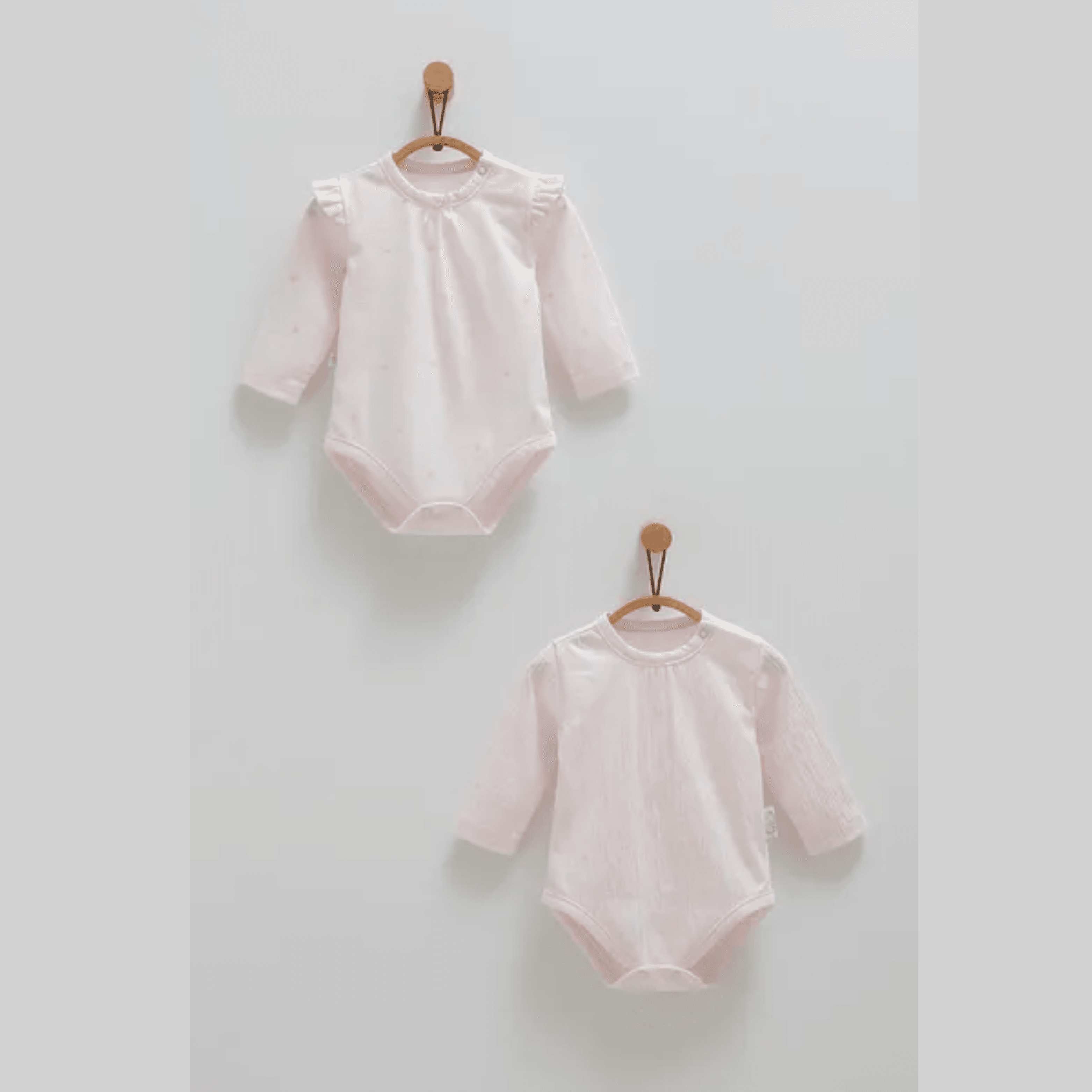 Lot de 2 bodies - Caramell - Caramell - Body pour bébé Maroc -www.babyboss.ma