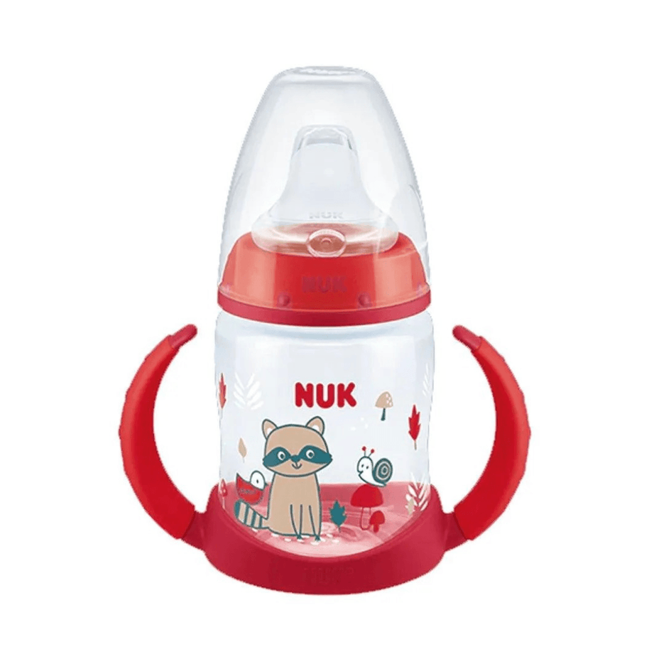 Tasse d'apprentissage NUK avec Température Control 150ml 6-18M - Rouge - NUK - Tasses pour bébé Maroc -www.babyboss.ma