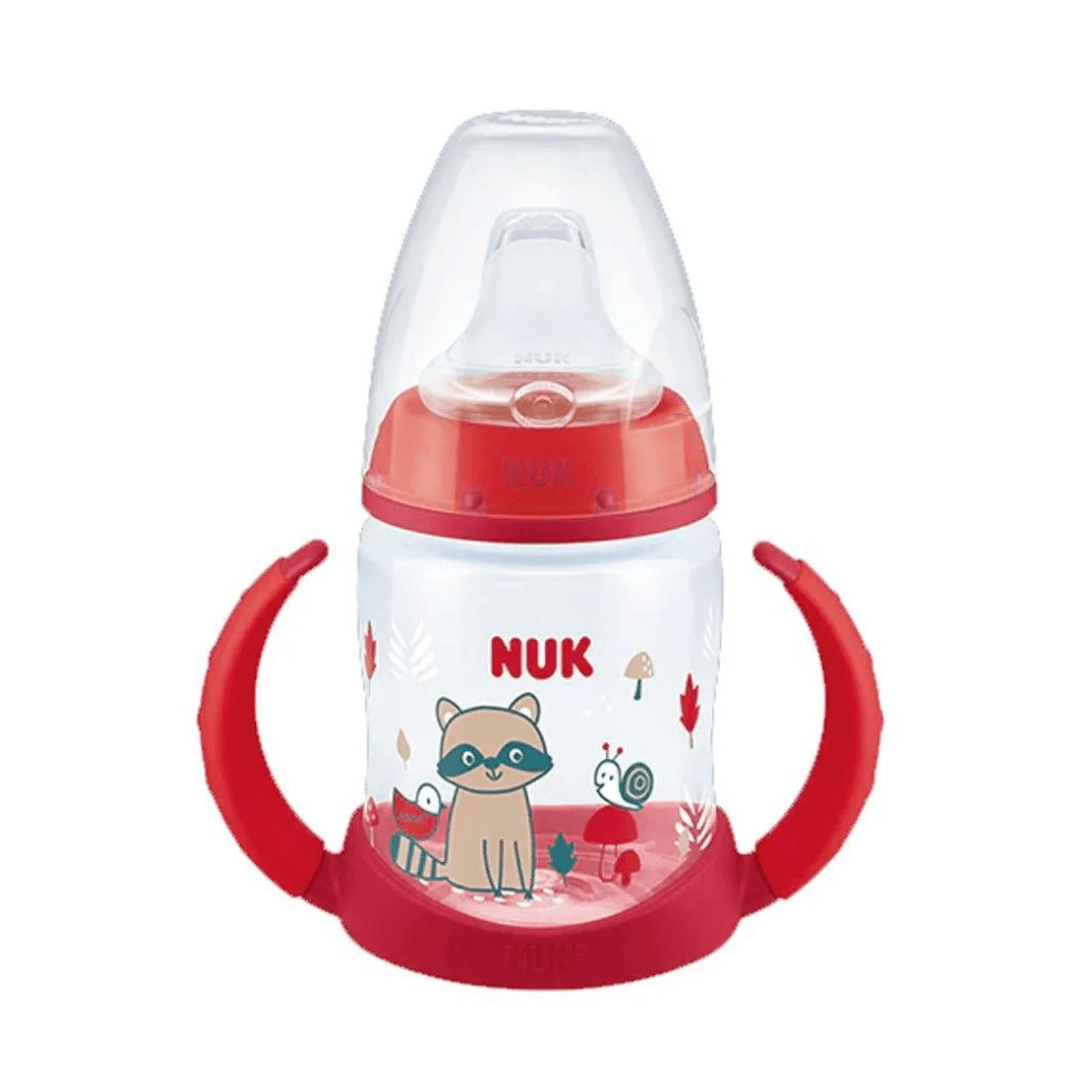 Tasse d'apprentissage NUK avec Température Control 150ml 6-18M - Rouge - NUK - Tasses pour bébé Maroc -www.babyboss.ma