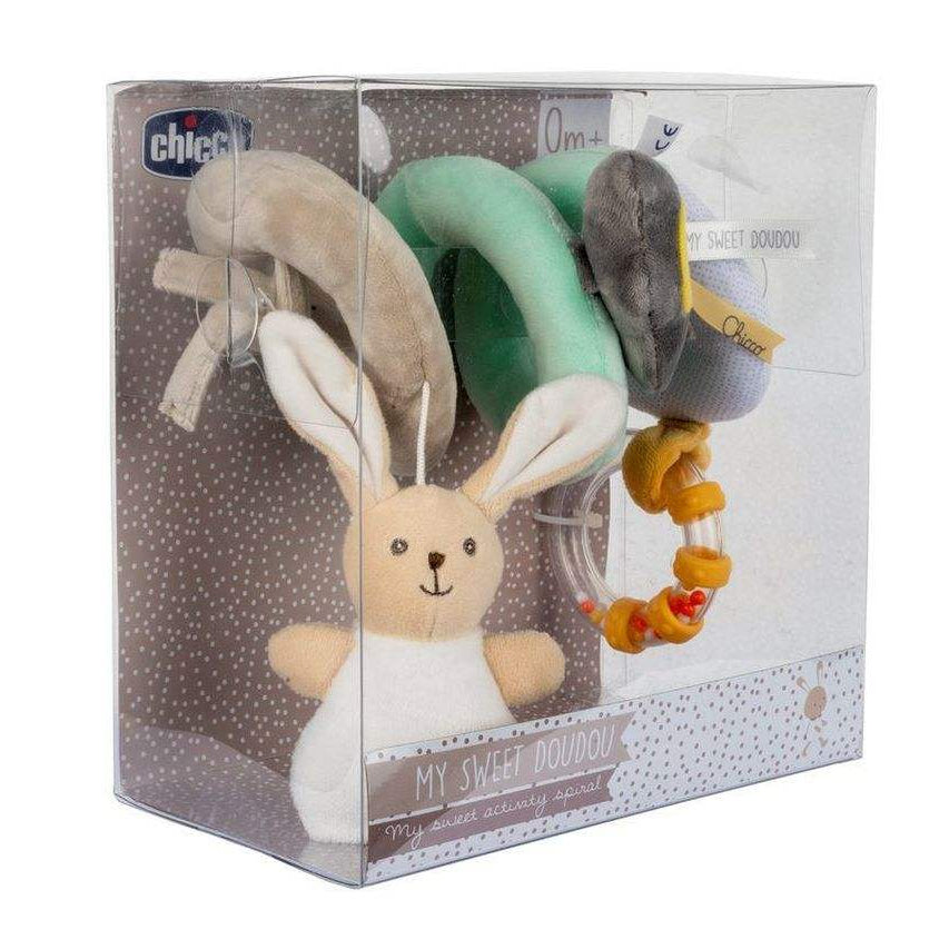 Spirale d’Activités Poussette - Chicco - Jouets Sensoriels pour bébé Maroc -www.babyboss.ma