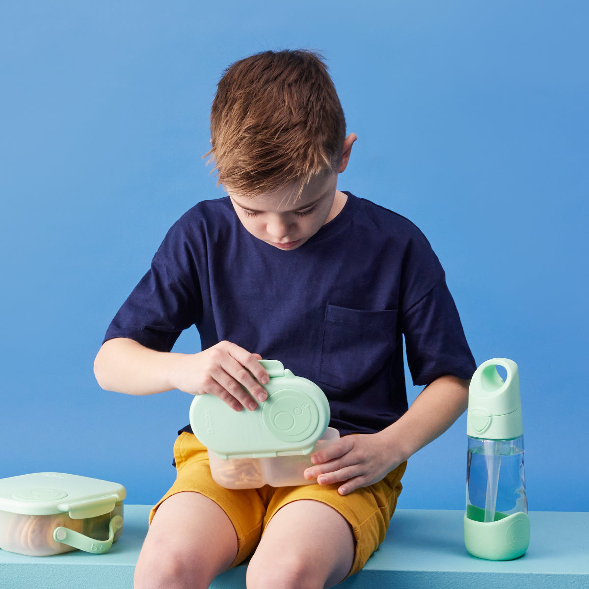 Gourde à paille B box Tritan™ 450ml - spearmint - b.box - Drink Bottle - 450ml pour bébé Maroc -www.babyboss.ma