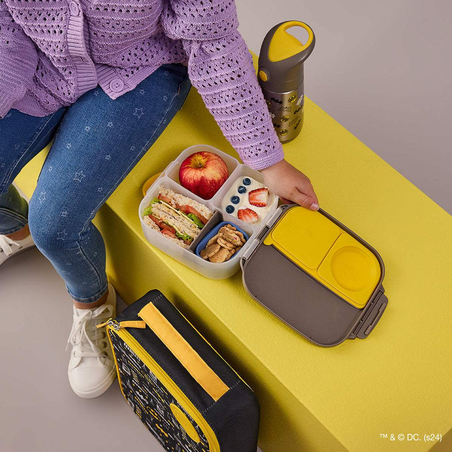 Lunchbox Batman by b.box 1L 🦇 - BBOX USA - Batman Mini Lunchbox pour bébé Maroc -www.babyboss.ma