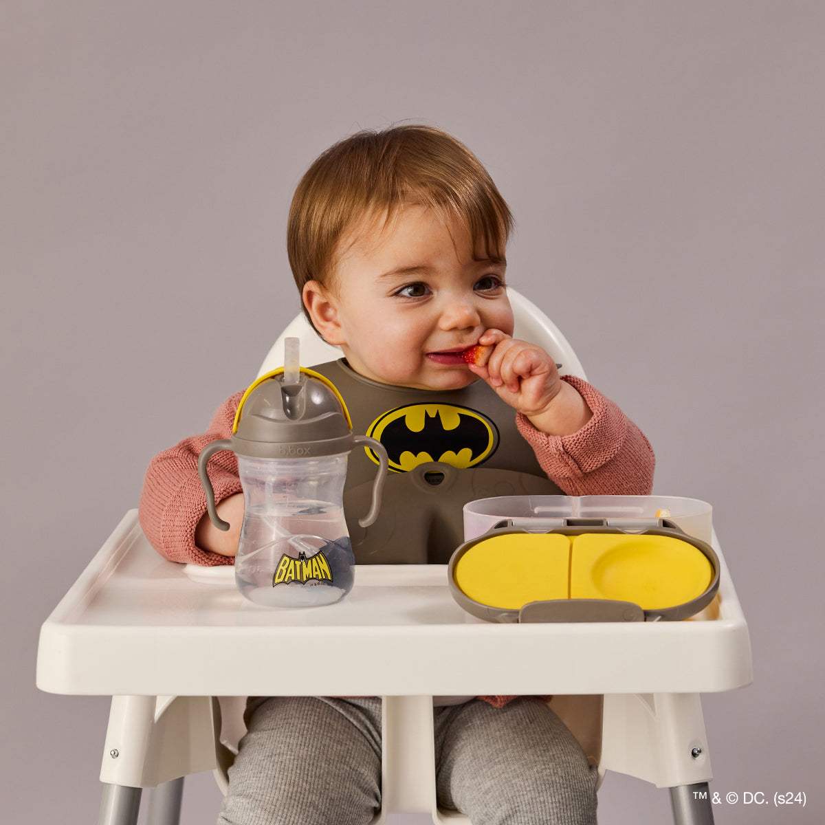 Snackbox Batman by b.box 🦇 - BBOX USA - Batman Snackbox pour bébé Maroc -www.babyboss.ma