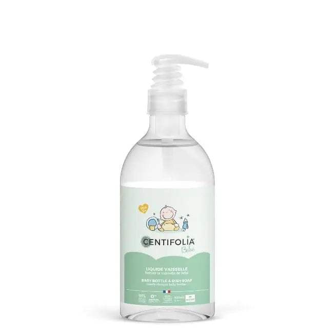 Liquide vaisselle neutre hypoallergénique 500ml - Centifolia - Centifolia - Détergent Bébé pour bébé Maroc -www.babyboss.ma