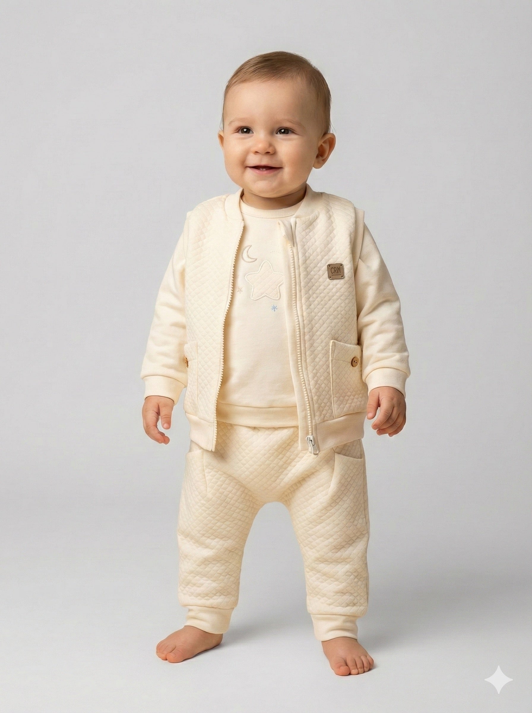 Ensemble 3 pièces - Caramell - Caramell - pour bébé Maroc -www.babyboss.ma