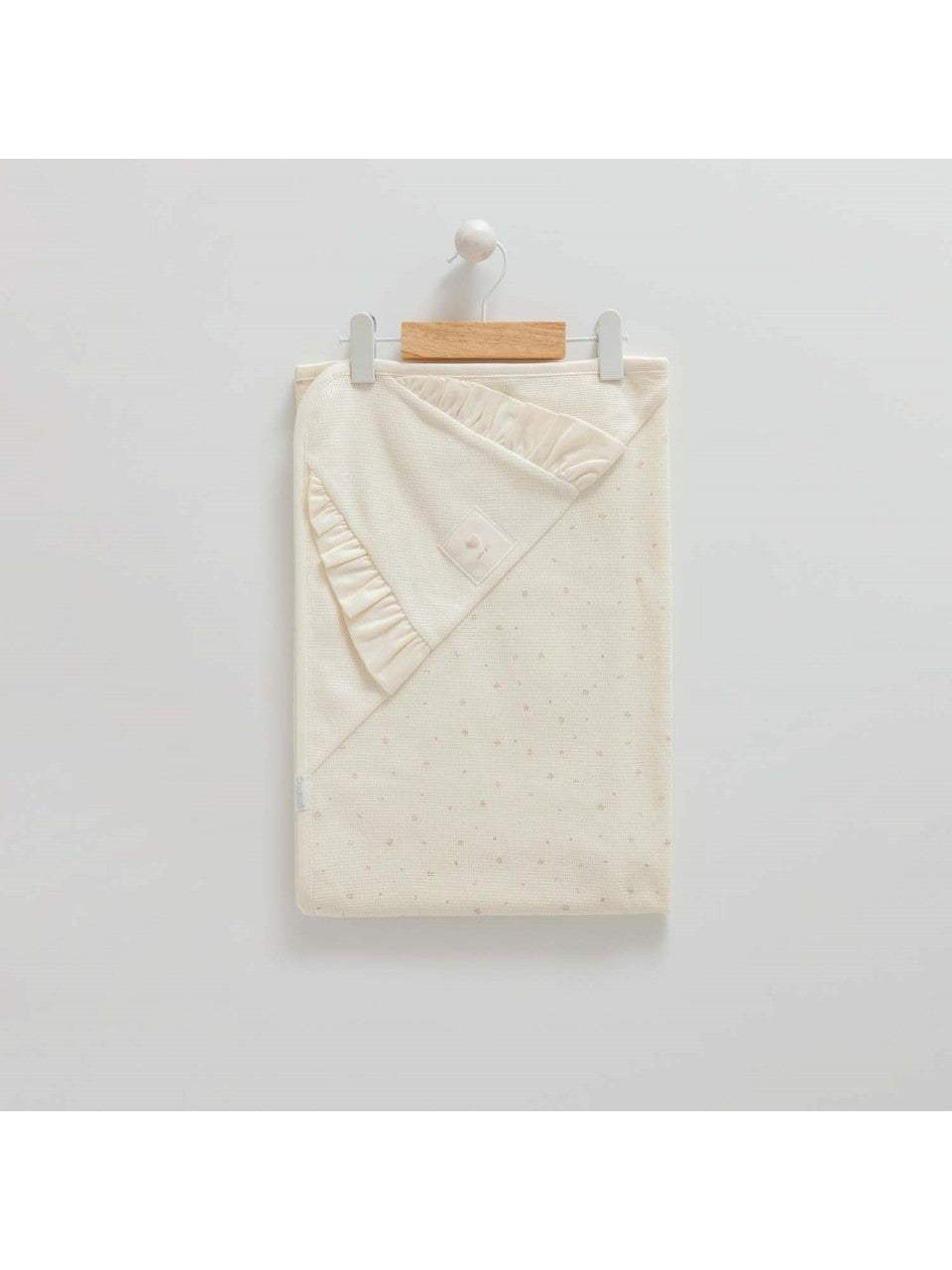 Couverture pour bébé, écru, 80x90 cm - Caramell - Caramell - Couverture pour bébé Maroc -www.babyboss.ma