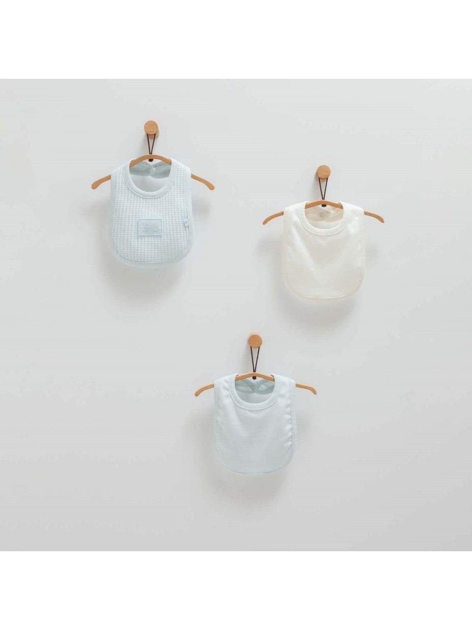 Lot de 3 bavoirs imperméable - Caramell - Caramell - pour bébé Maroc -www.babyboss.ma