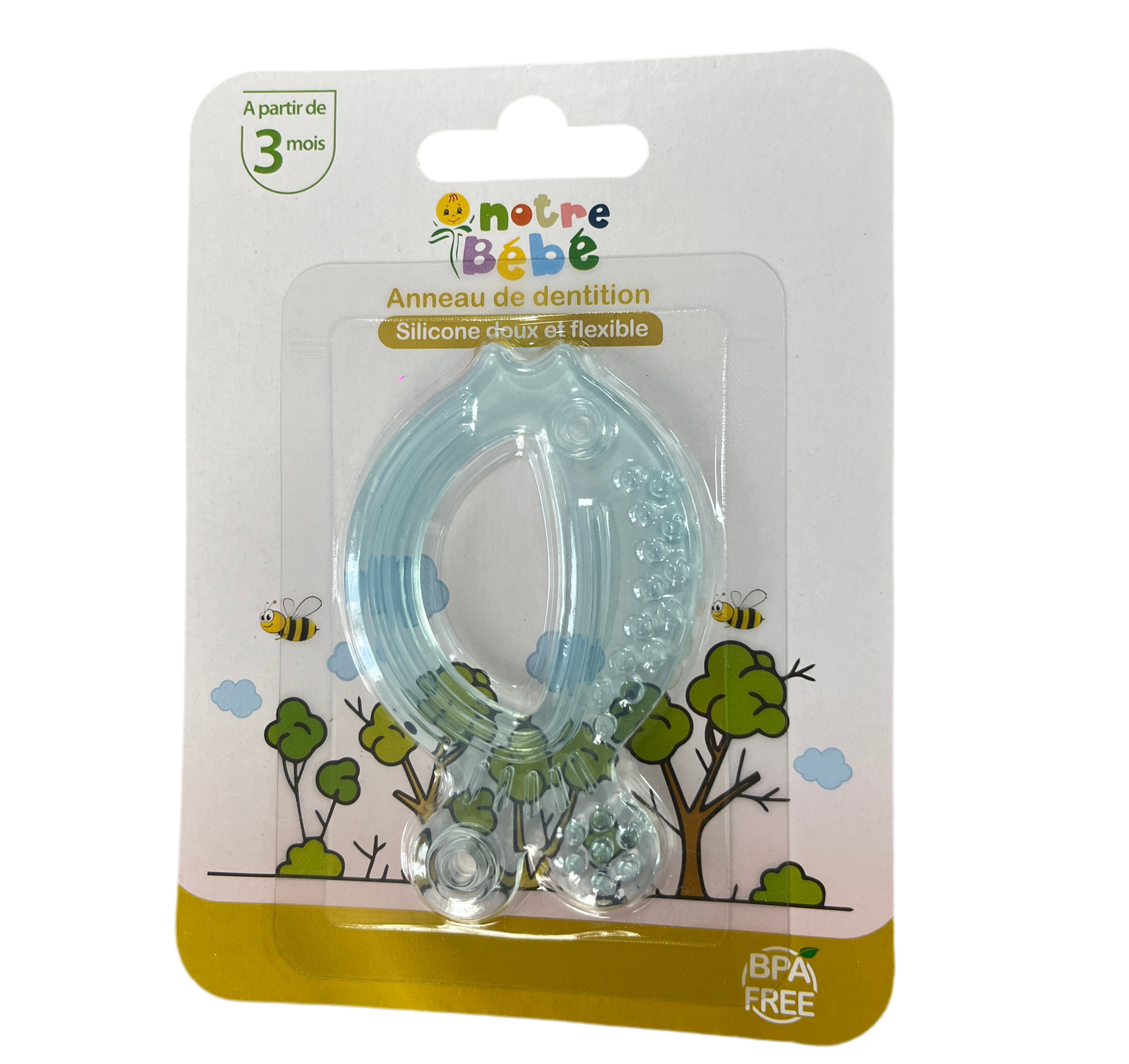 Anneau de dentition en silicone