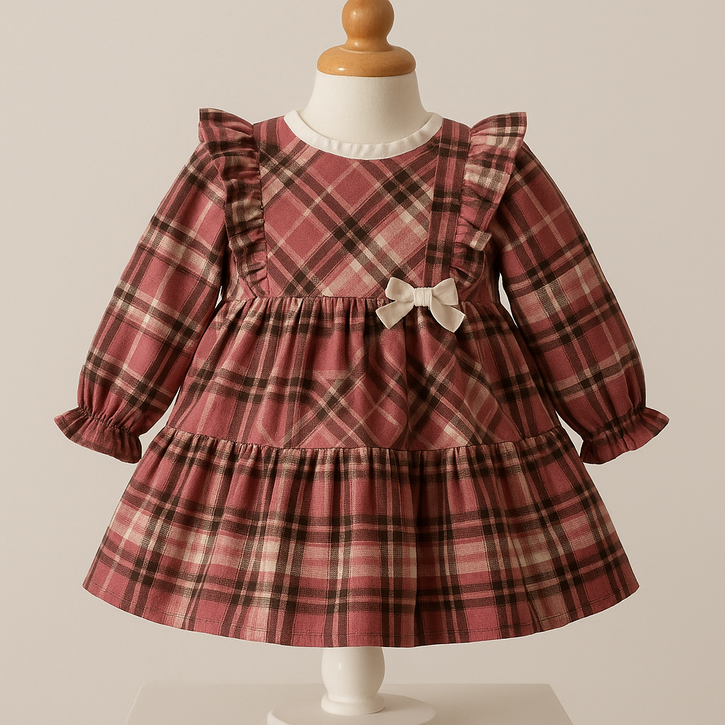 Soft Dress and Matching Tights for Baby