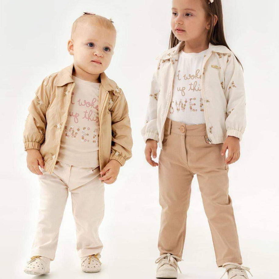Ensemble 3 pièces pour filles - babyboss Mode - pour bébé Maroc -www.babyboss.ma