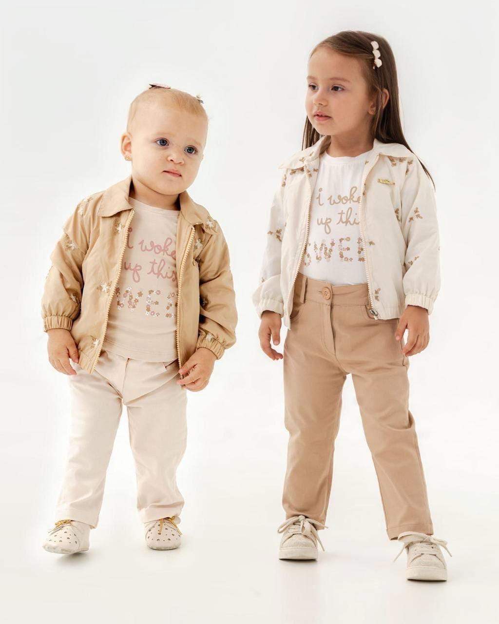 Ensemble 3 pièces pour filles - babyboss Mode - pour bébé Maroc -www.babyboss.ma