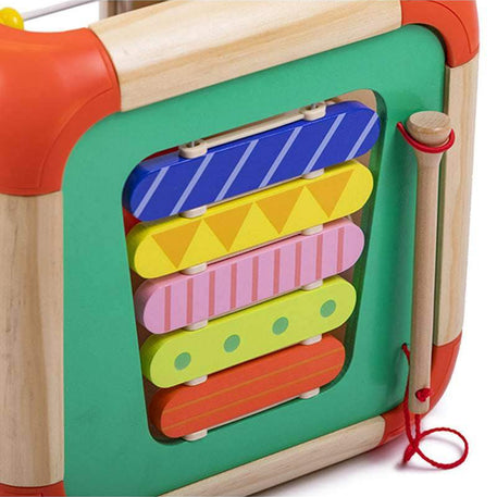 Eurekakids - Cube Géant En Bois Circus 18M+ - Eurekakids - Cubes d'Activités pour bébé Maroc -www.babyboss.ma