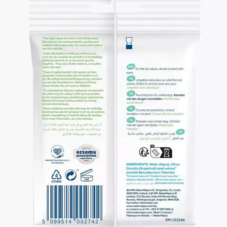 Toallitas WaterWipes® para llevar