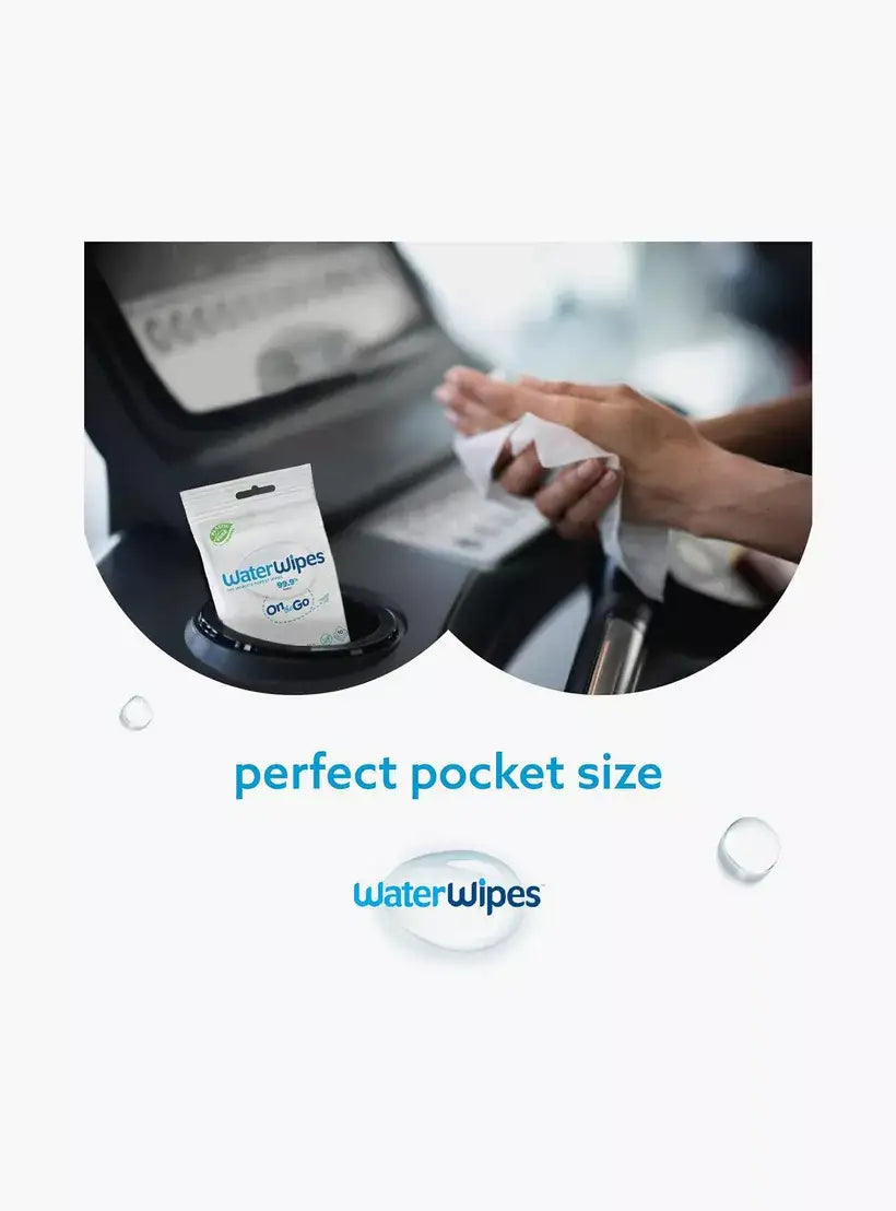 Toallitas WaterWipes® para llevar