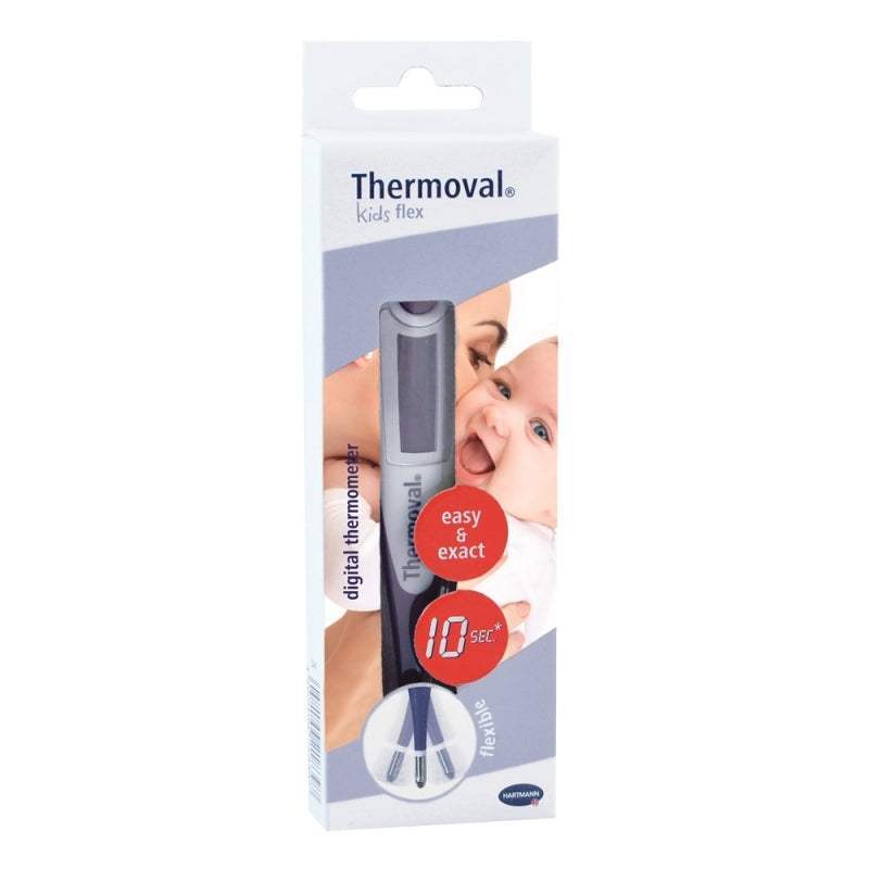 ⚡Thermomètre Digital Kids Flex Thermoval⚡ - flash - pour bébé Maroc -www.babyboss.ma