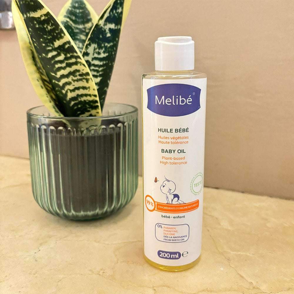 Melibé Huile pour le Corps - 200ml - Melibé - Huile de Massage pour bébé Maroc -www.babyboss.ma