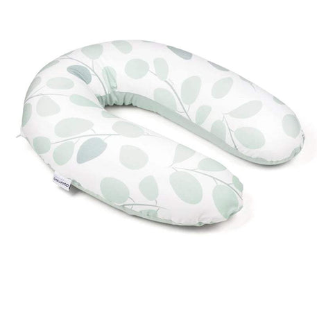 Coussin d'allaitement et maternité BUDDY Leaves Aqua Doomoo - Vert - Doomoo - Coussins de Maternité pour bébé Maroc -www.babyboss.ma