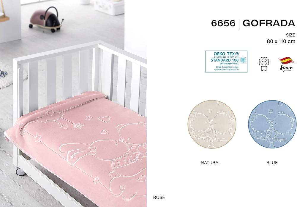 Pielsa baby couverture 110/140 - Pielsa - pour bébé Maroc -www.babyboss.ma