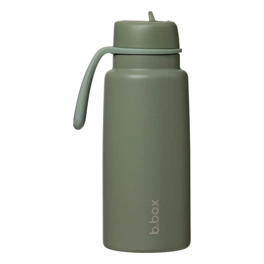 Gourde Isotherme Flip Top BBox 1L - olive - BBOX USA - Insulated Flip Top - 1000ml pour bébé Maroc -www.babyboss.ma