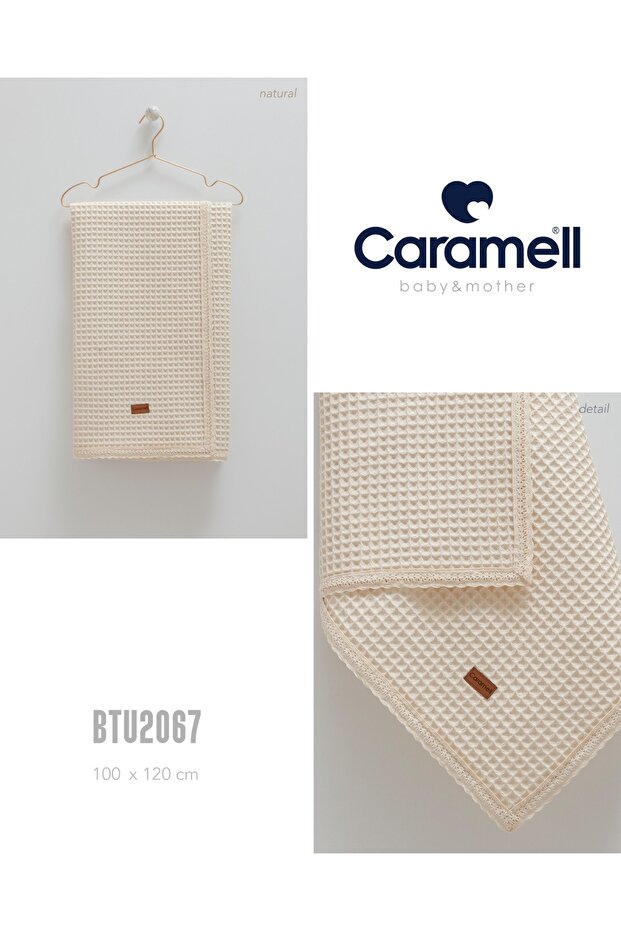 Couverture – Naturel – 100x110 cm