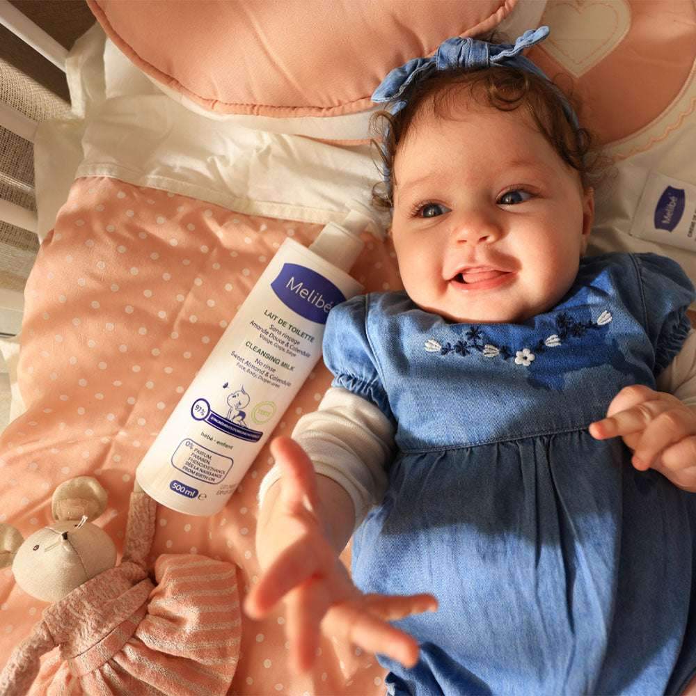Melibé Lait de Toilette - 200ml - Melibé - Hydratants Corps pour bébé Maroc -www.babyboss.ma