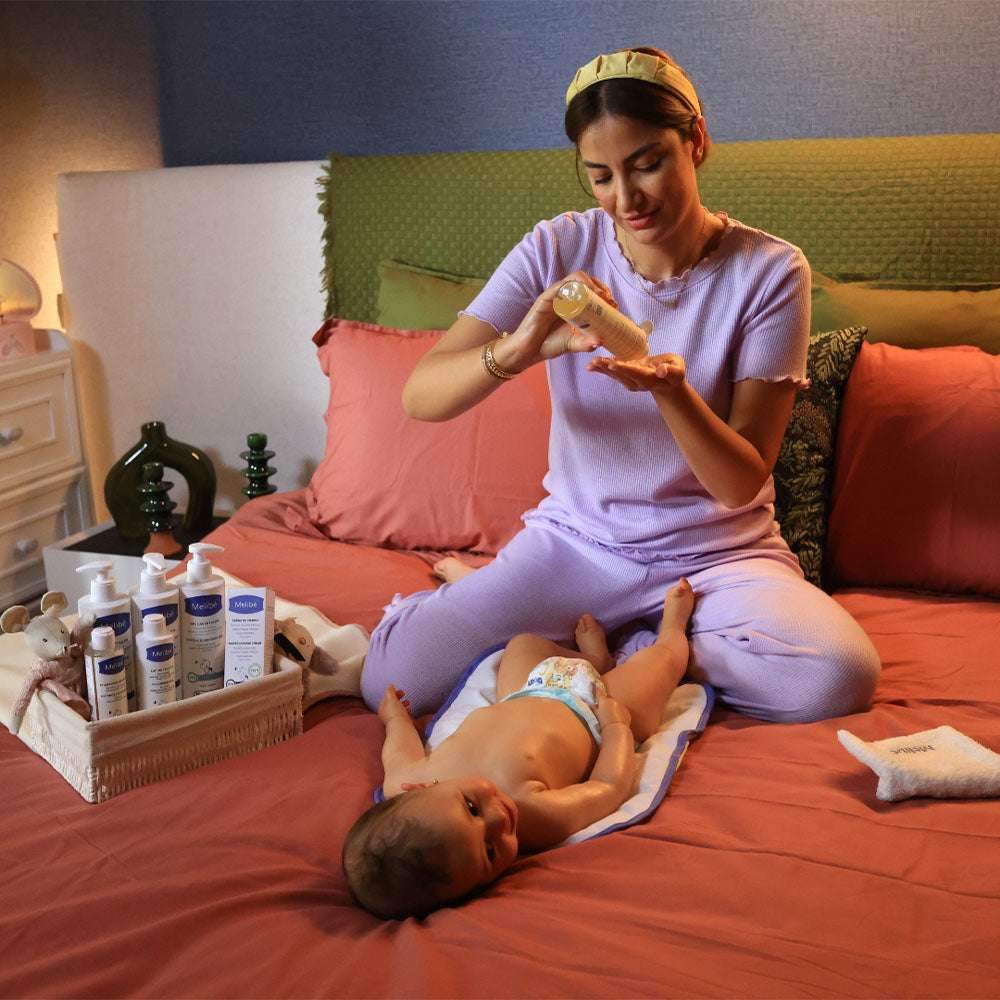 Melibé Huile pour le Corps - 200ml - Melibé - Huile de Massage pour bébé Maroc -www.babyboss.ma