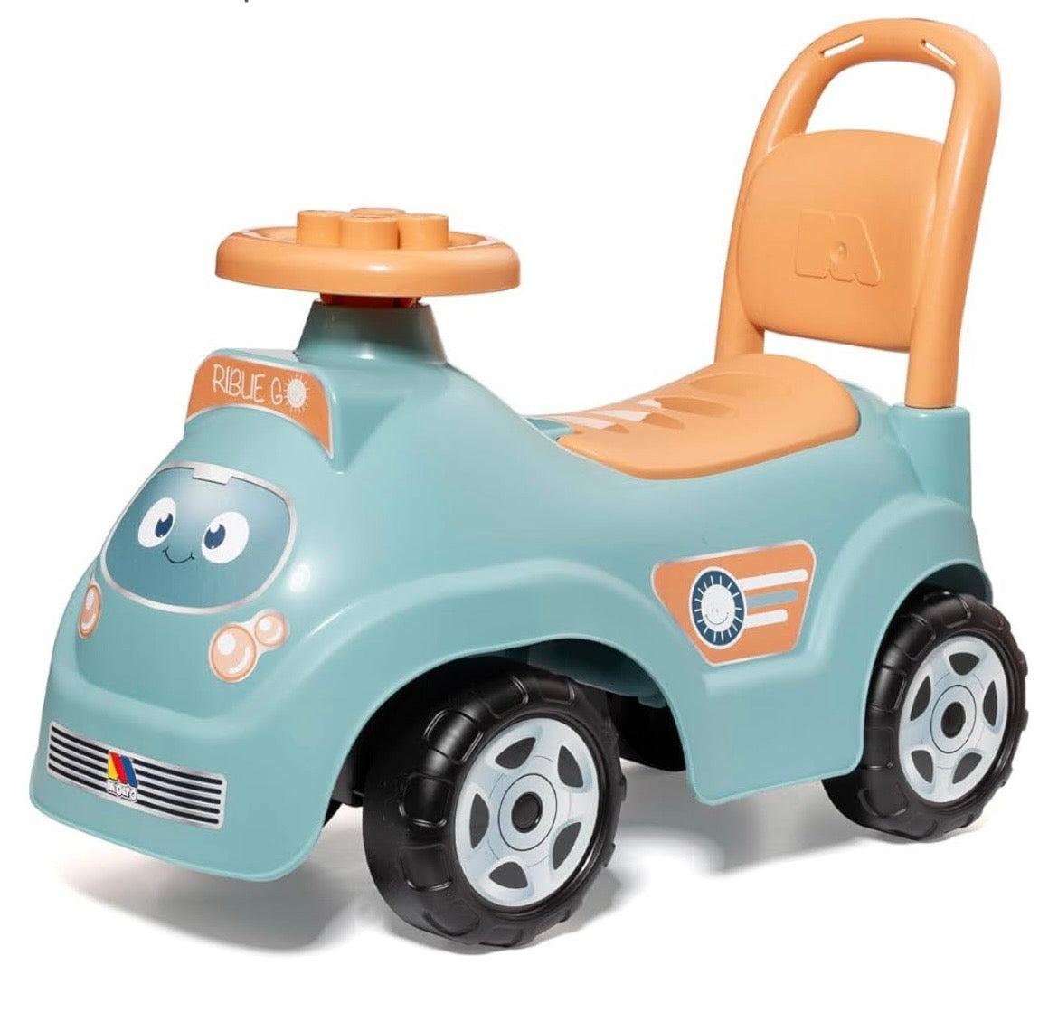 Porteur RIBLIE GO Bleu avec 10 blocs Moltó