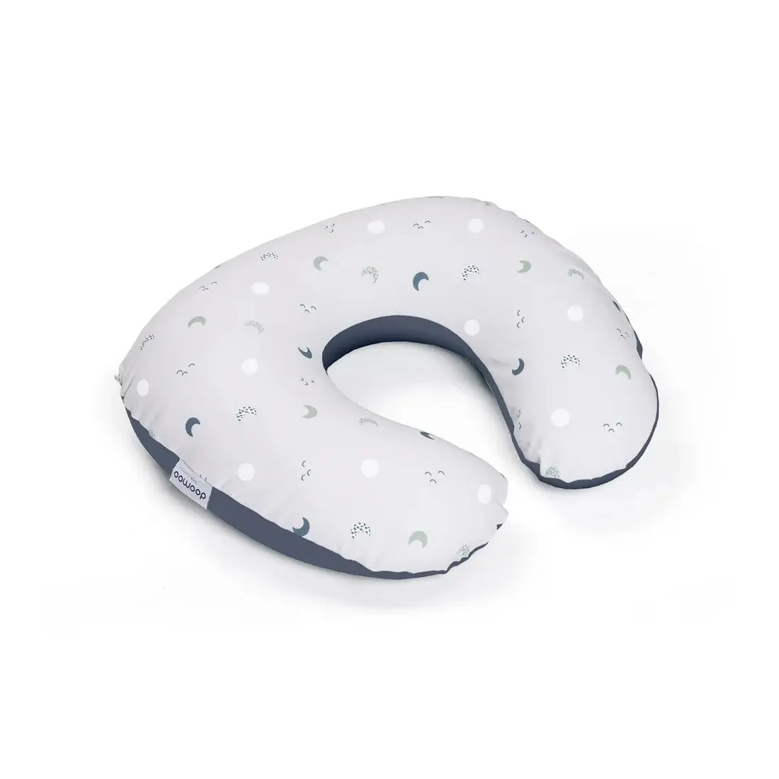 Coussin d'allaitement & maternité SOFTY Doomoo Blue Grey Moon