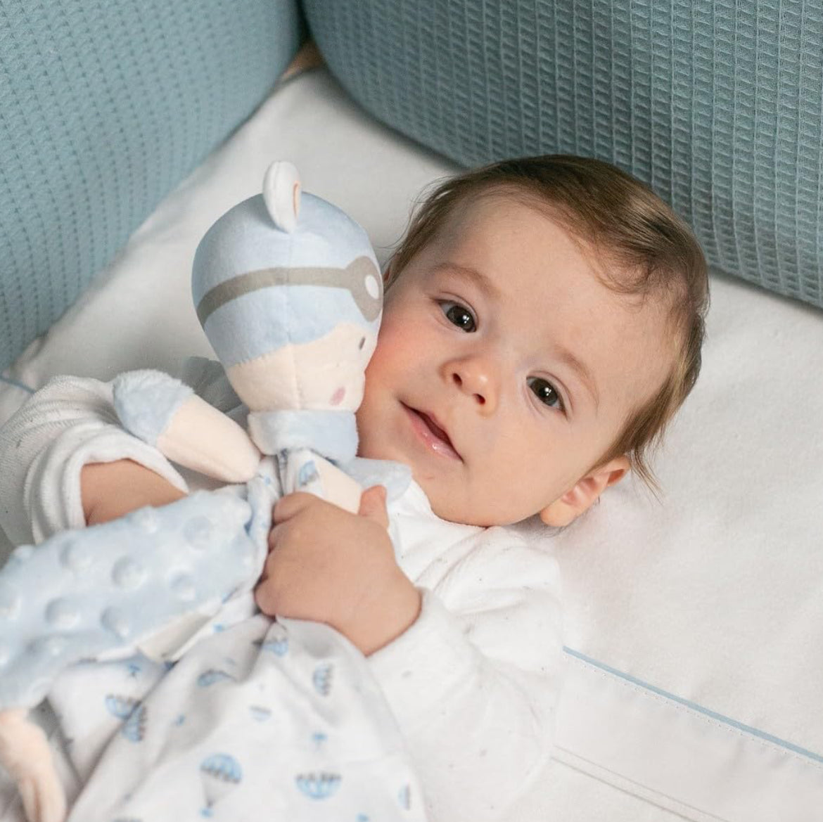 Interbaby Couverture 80 X 110+Doudou - Rose