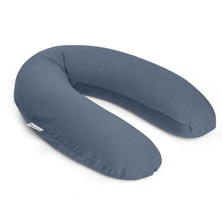 Coussin d'allaitement et maternité BUDDY Tetra Jersey Doomoo - Bleu - Doomoo - Coussins de Maternité pour bébé Maroc -www.babyboss.ma