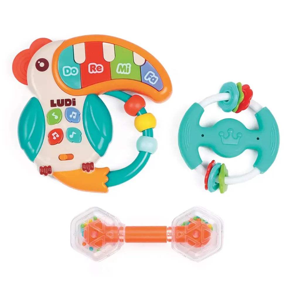 Ludi Coffret Musical -3m+ - Ludi - Jouets Musicaux pour bébé Maroc -www.babyboss.ma