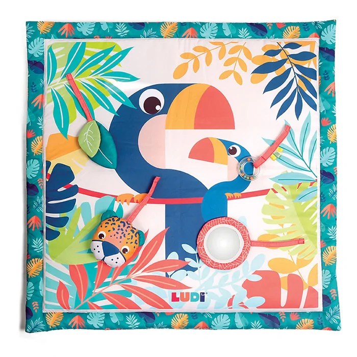 Ludi tapis d’éveil toucan - Ludi - Coffret de Manipulation