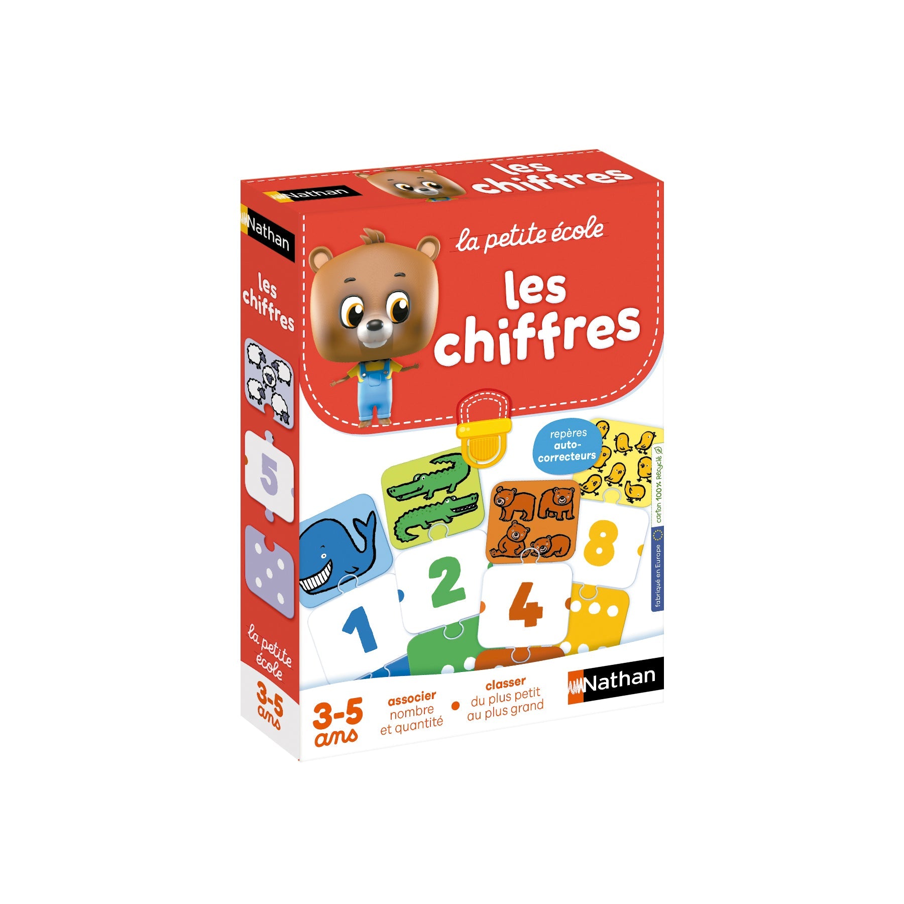 Nathan Les chiffres 3-5 ans