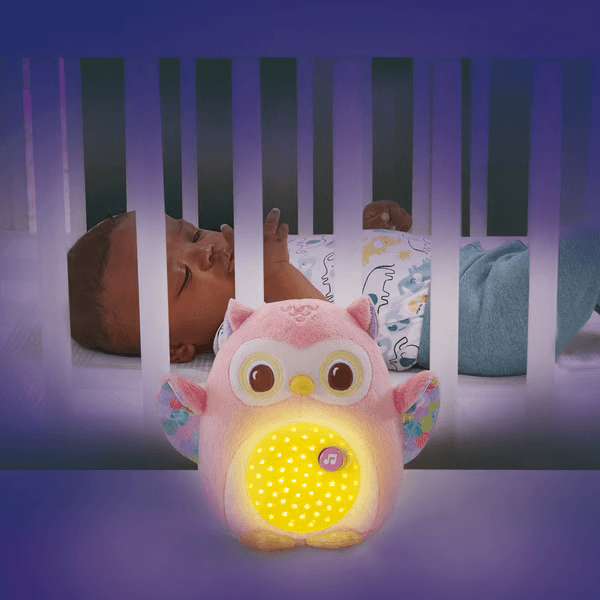 Ma veilleuse lumi chouette Vtech - Rose - Vtech - Veilleuses pour bébé Maroc -www.babyboss.ma