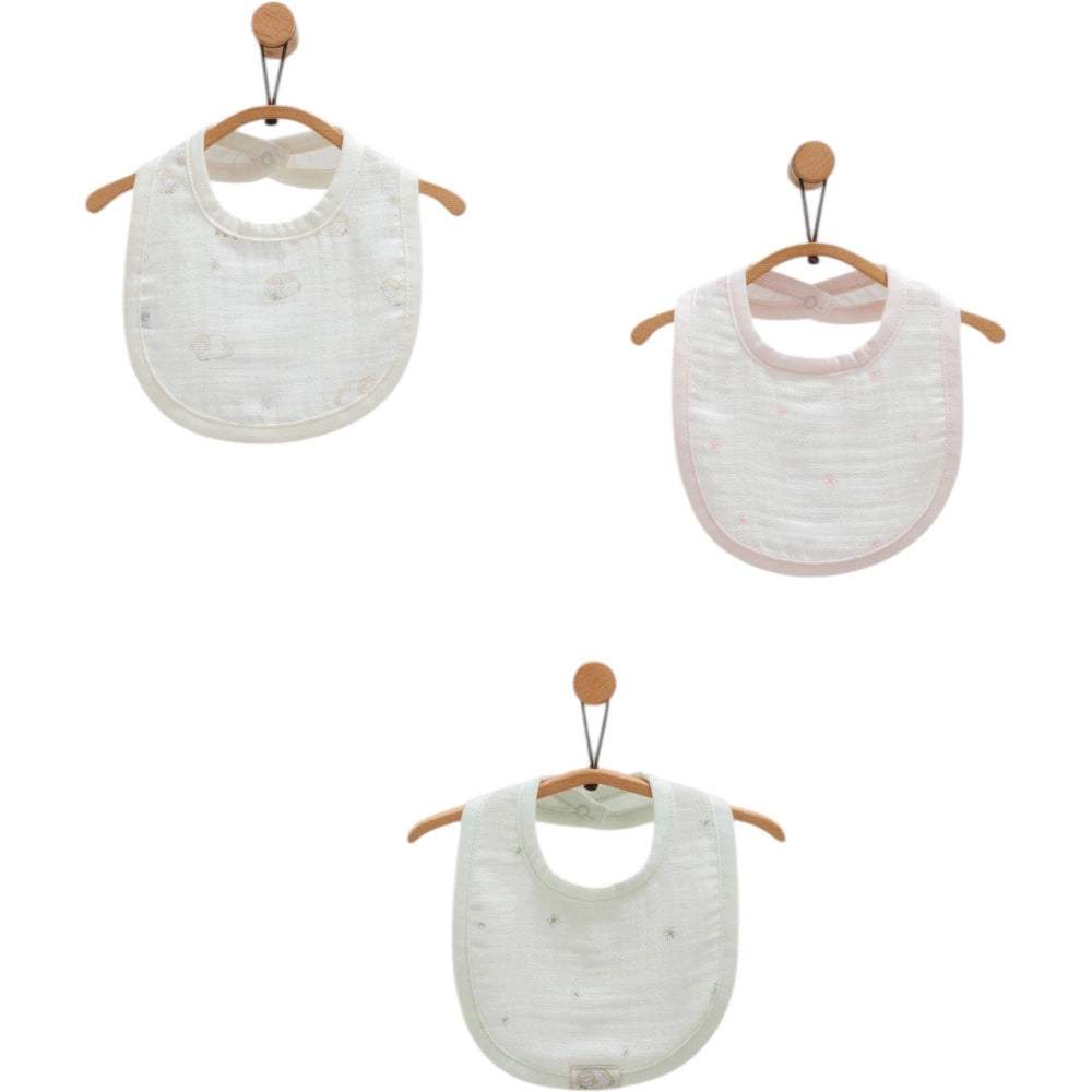 Lot de 3 bavoirs - Caramell - Caramell - Tablier pour bébé Maroc -www.babyboss.ma