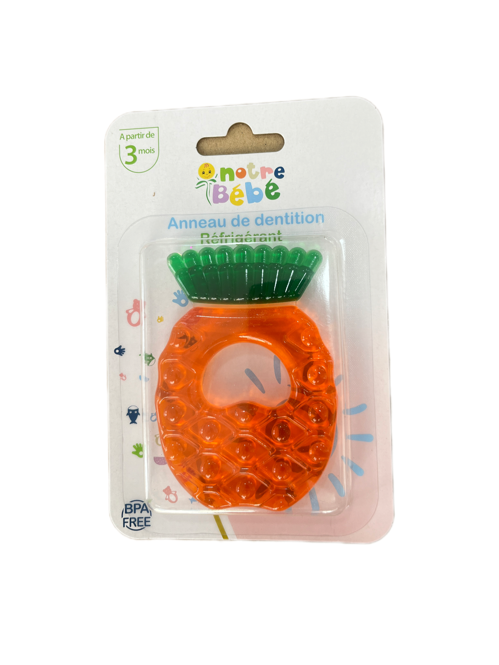 Anneau de Dentition Réfrigérant – 3 mois+ – Notre bébé