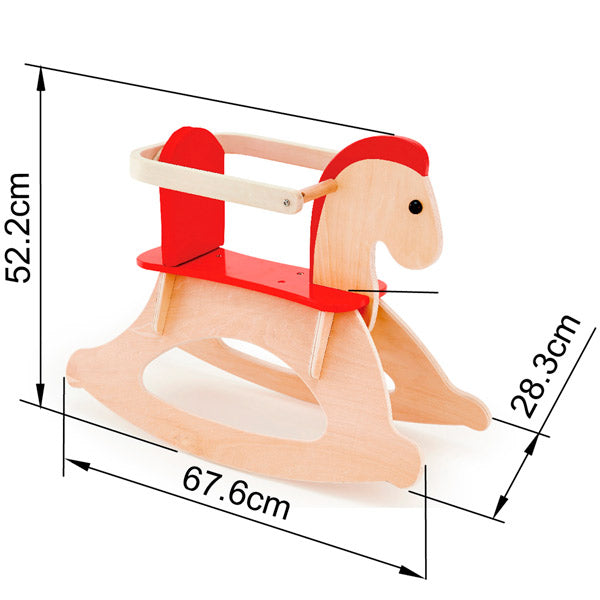 Hape – Cheval à bascule en bois - Hape - pour bébé Maroc -www.babyboss.ma