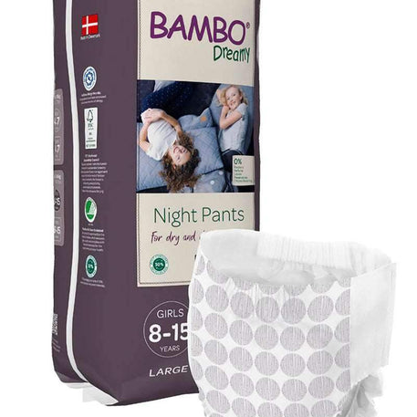 Couches Pants Bambo Nature Dreamy Girl Night (35-50kg) 10 unités - Bambo Nature - Couches Bébé pour bébé Maroc -www.babyboss.ma