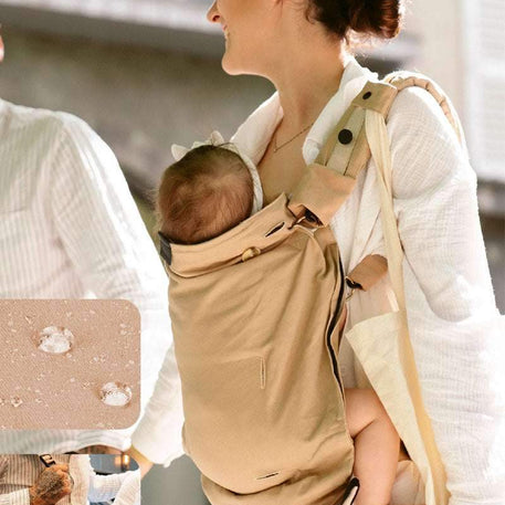 Babymoov Porte Bébé évolutif Moov & Boost - Hazelnut Beige - Babymoov - Porte Bébé pour bébé Maroc -www.babyboss.ma